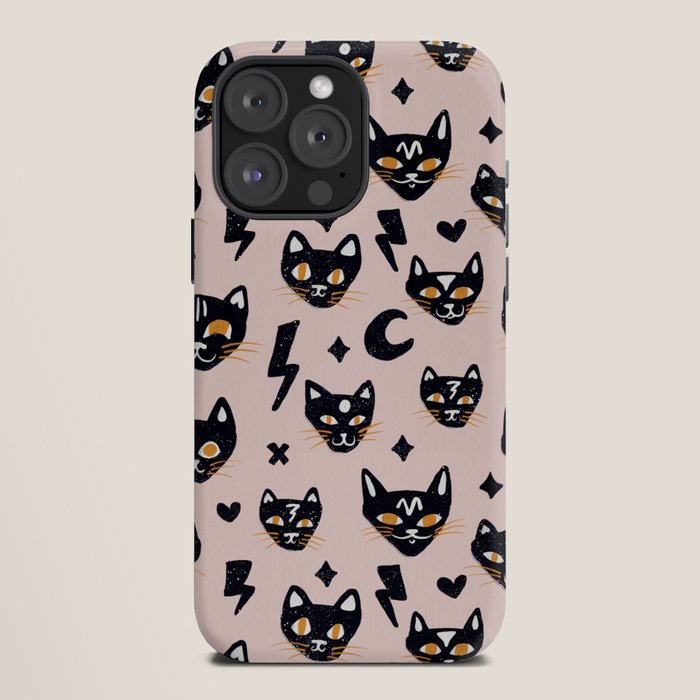 Spooky Kitties â Blush iPhone Case Gallery Image 12