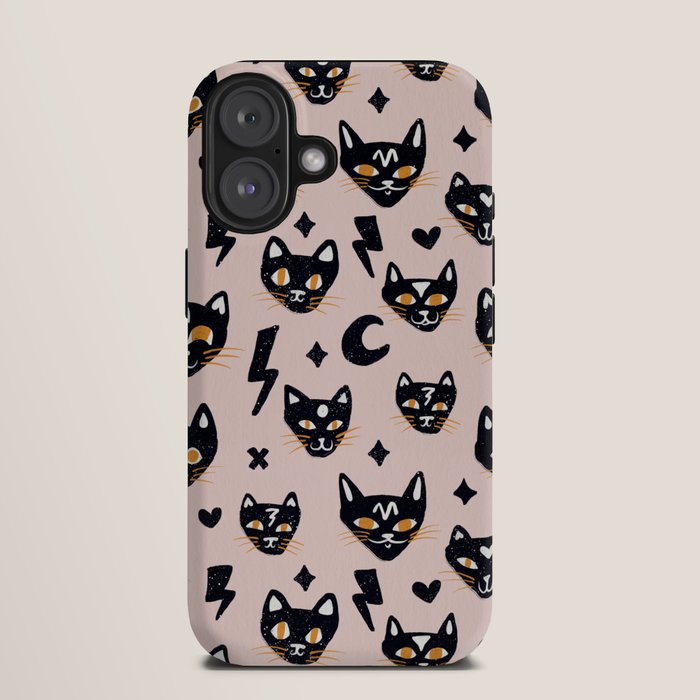 Spooky Kitties â Blush iPhone Case Gallery Image 9