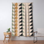 Minimal Geometric 32 Window Curtain Gallery Image 1