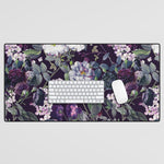 Rose Garden - Night II Desk Mat Gallery Image 1