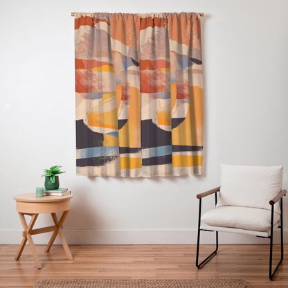 Modern Abstract Art 103 Window Curtain Gallery Image 3