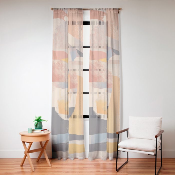 Modern Abstract Art 103 Window Curtain Gallery Image 24