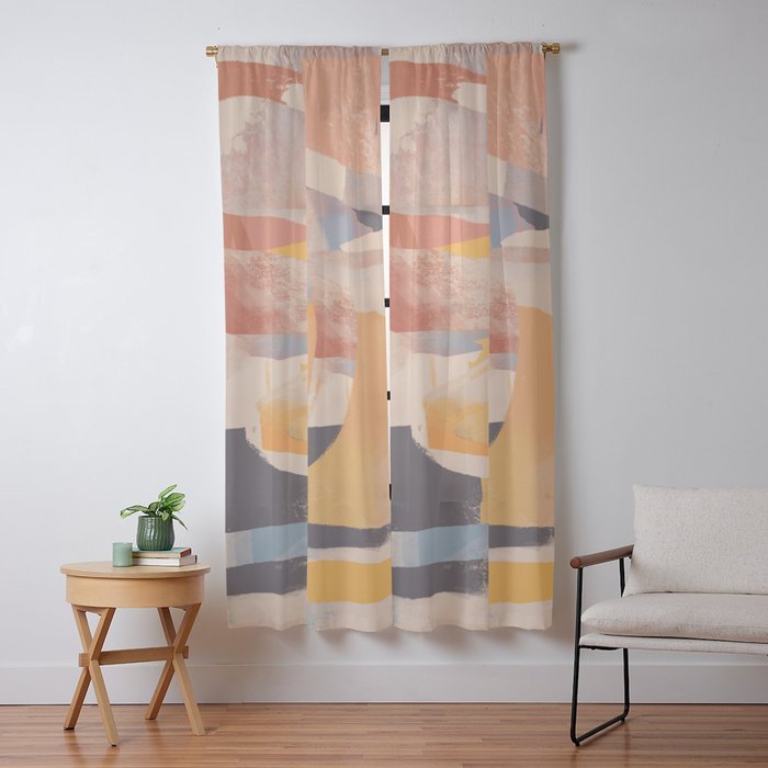 Modern Abstract Art 103 Window Curtain Gallery Image 13