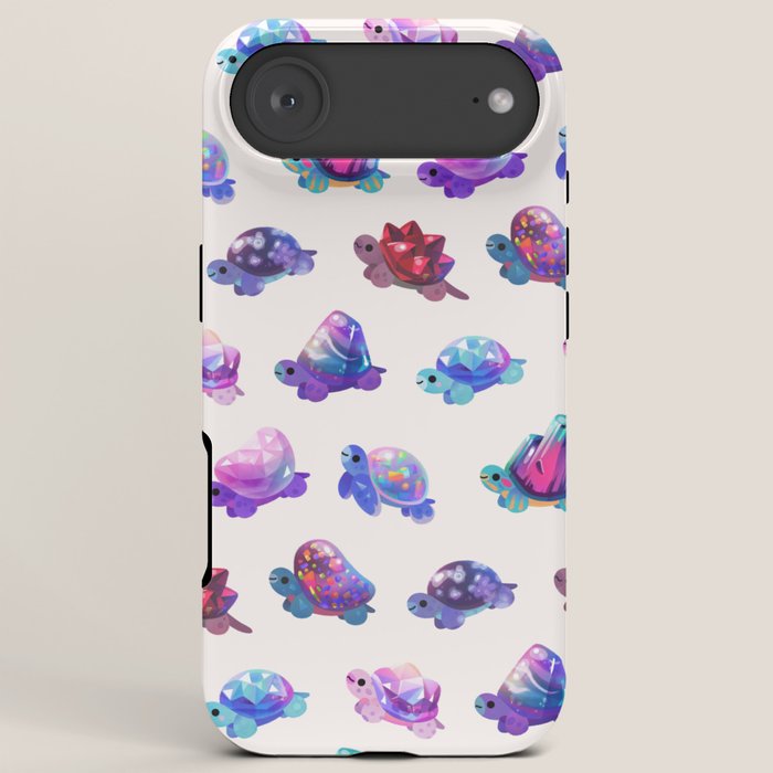 Jewel turtle - pastel iPhone Case Gallery Image 6