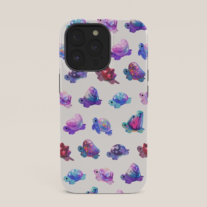 Jewel turtle - pastel iPhone Case Gallery Image 35