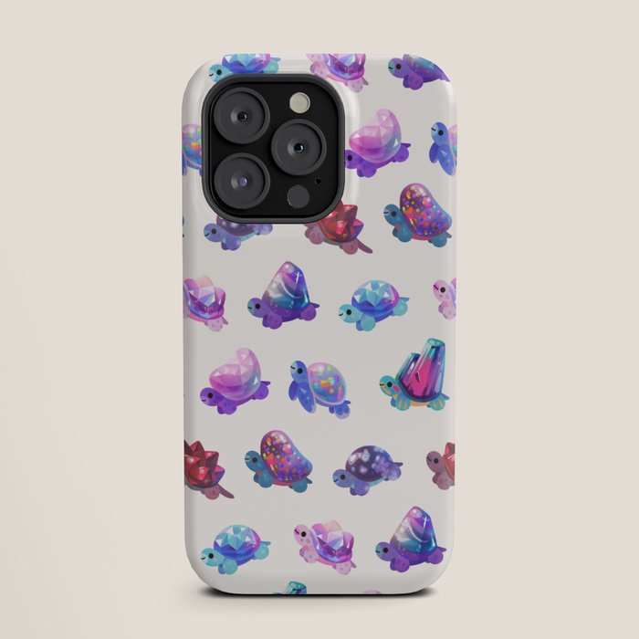 Jewel turtle - pastel iPhone Case Gallery Image 19