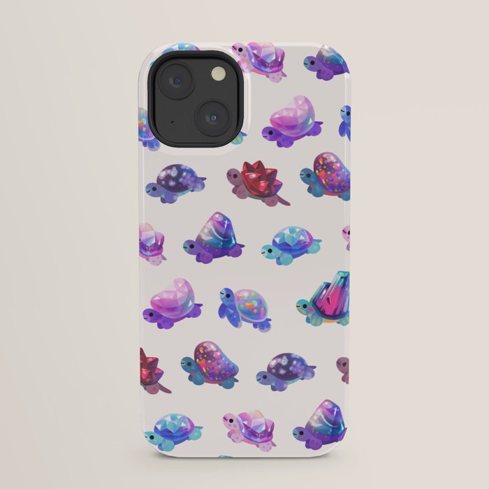 Jewel turtle - pastel iPhone Case Gallery Image 21