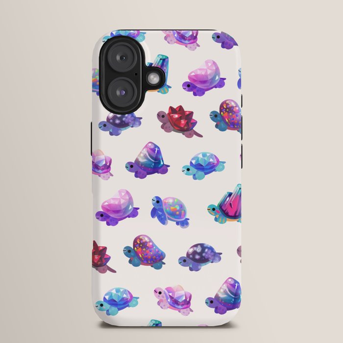 Jewel turtle - pastel iPhone Case Gallery Image 13