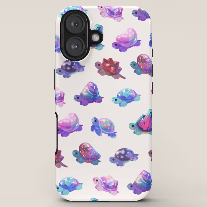 Jewel turtle - pastel iPhone Case Gallery Image 5