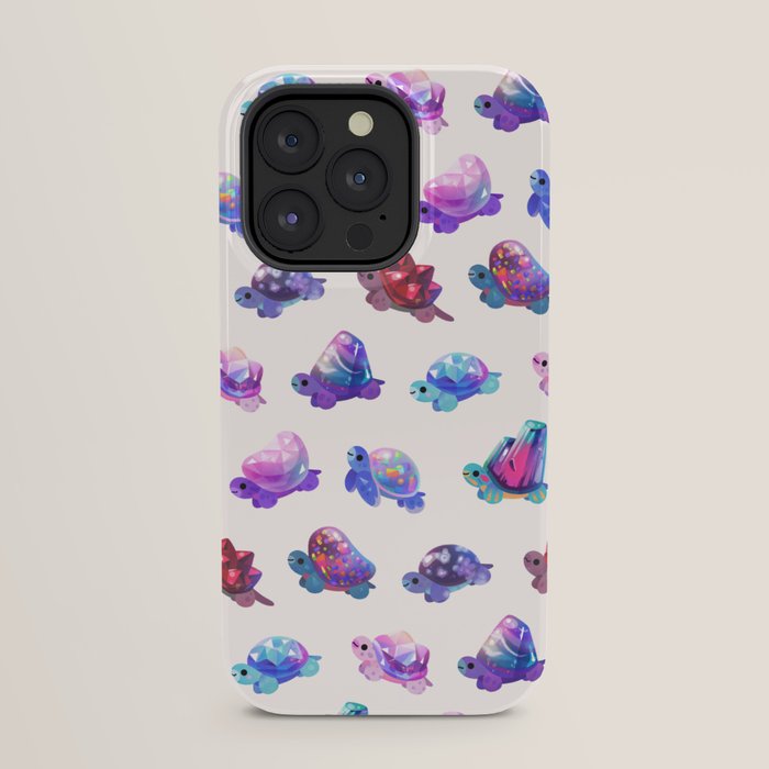Jewel turtle - pastel iPhone Case Gallery Image 31