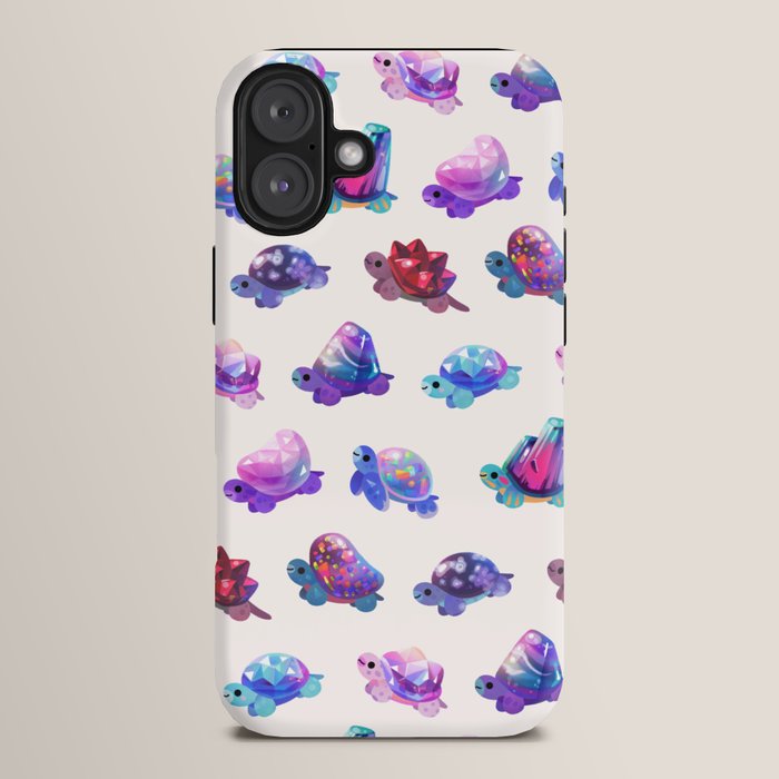 Jewel turtle - pastel iPhone Case Gallery Image 14