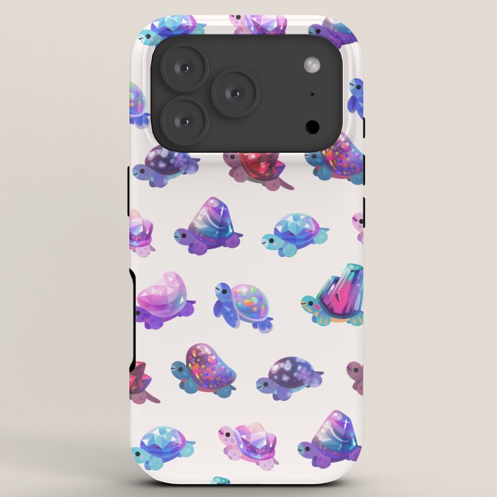 Jewel turtle - pastel iPhone Case Gallery Image 7