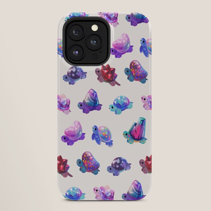 Jewel turtle - pastel iPhone Case Gallery Image 28
