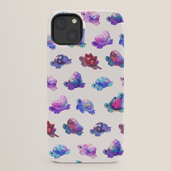 Jewel turtle - pastel iPhone Case Gallery Image 30