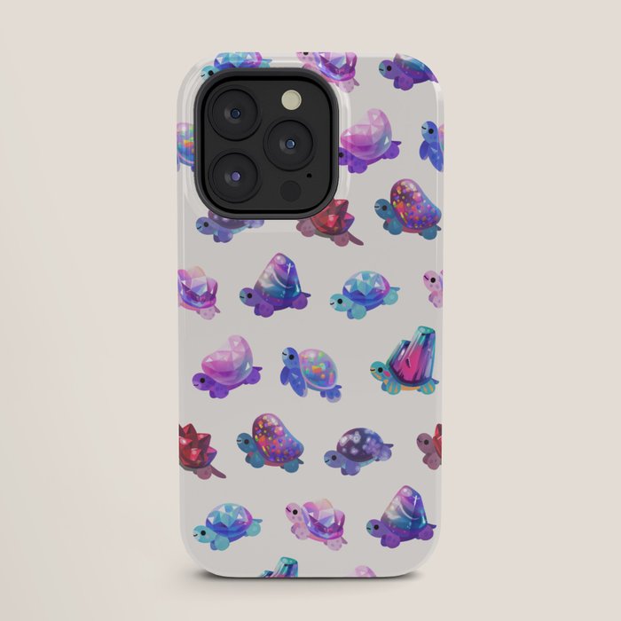 Jewel turtle - pastel iPhone Case Gallery Image 27
