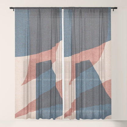 ABSTRACT ALPHABET / Gothic E Window Curtain Gallery Image 21