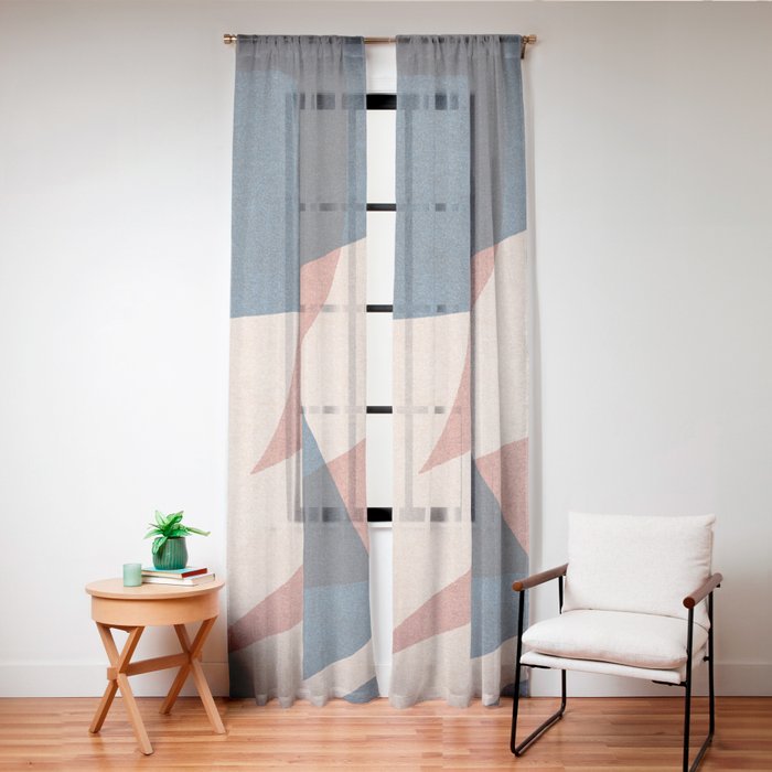 ABSTRACT ALPHABET / Gothic E Window Curtain Gallery Image 24