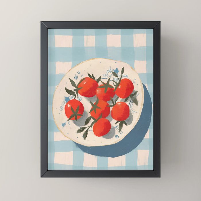 Summer Tomatoes Mini Art Print Gallery Image 3