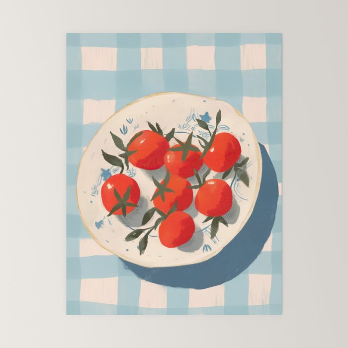 Summer Tomatoes Mini Art Print Gallery Image 6
