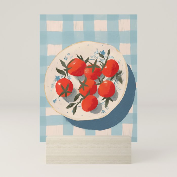 Summer Tomatoes Mini Art Print Gallery Image 5