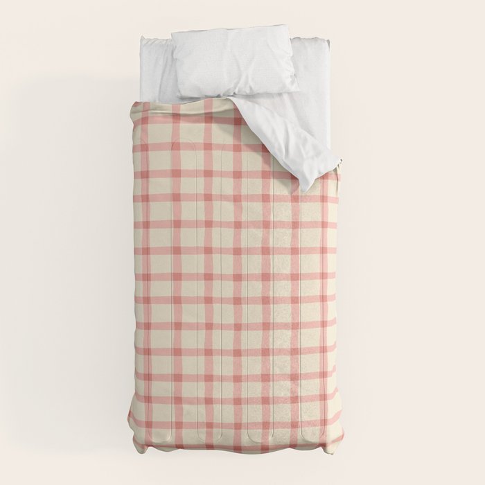 Strawberry Gingham Pattern Comforter Gallery Image 10