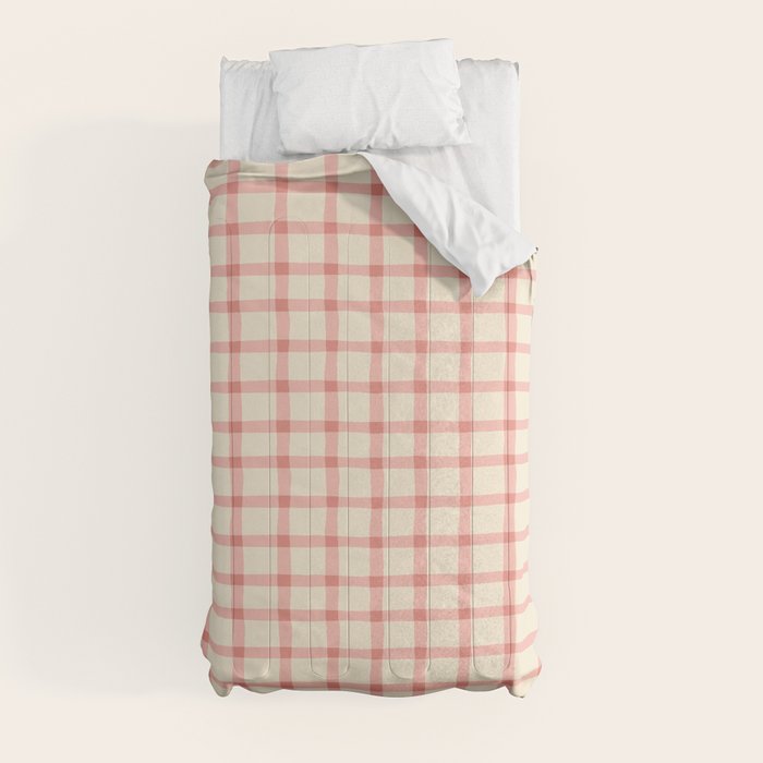 Strawberry Gingham Pattern Comforter Gallery Image 4