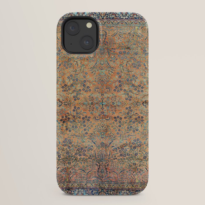 Kashan Floral Persian Carpet Print iPhone Case Gallery Image 30