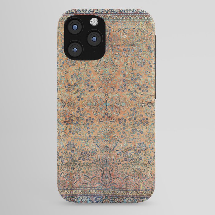 Kashan Floral Persian Carpet Print iPhone Case Gallery Image 44
