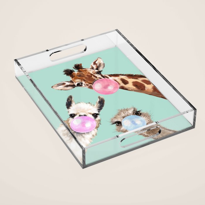 Bubble Gum Gang in Green Acrylic Tray Gallery Image 1
