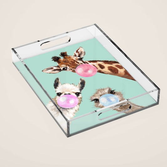 Bubble Gum Gang in Green Acrylic Tray Gallery Image 1