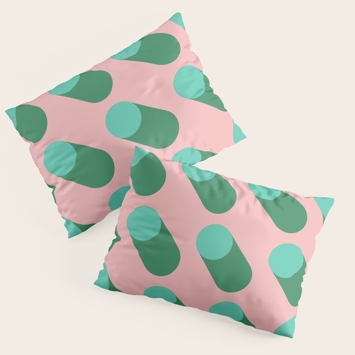 BAUHAUS POP BASIL Pillow Sham Gallery Image 1
