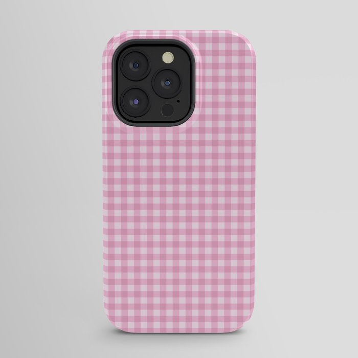 Gingham Plaid Pattern - Pastel Pink iPhone Case Gallery Image 23