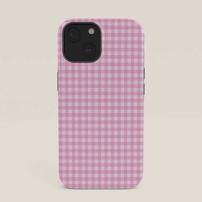 Gingham Plaid Pattern - Pastel Pink iPhone Case Gallery Image 33