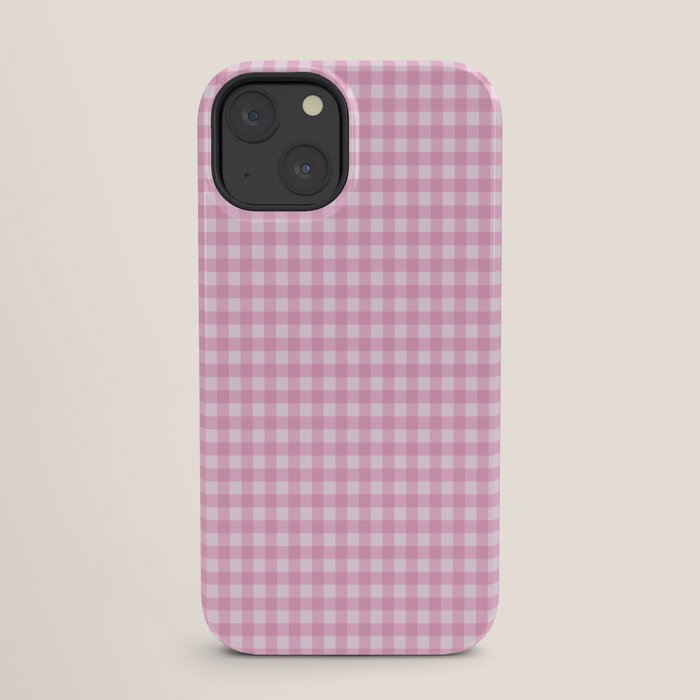 Gingham Plaid Pattern - Pastel Pink iPhone Case Gallery Image 25