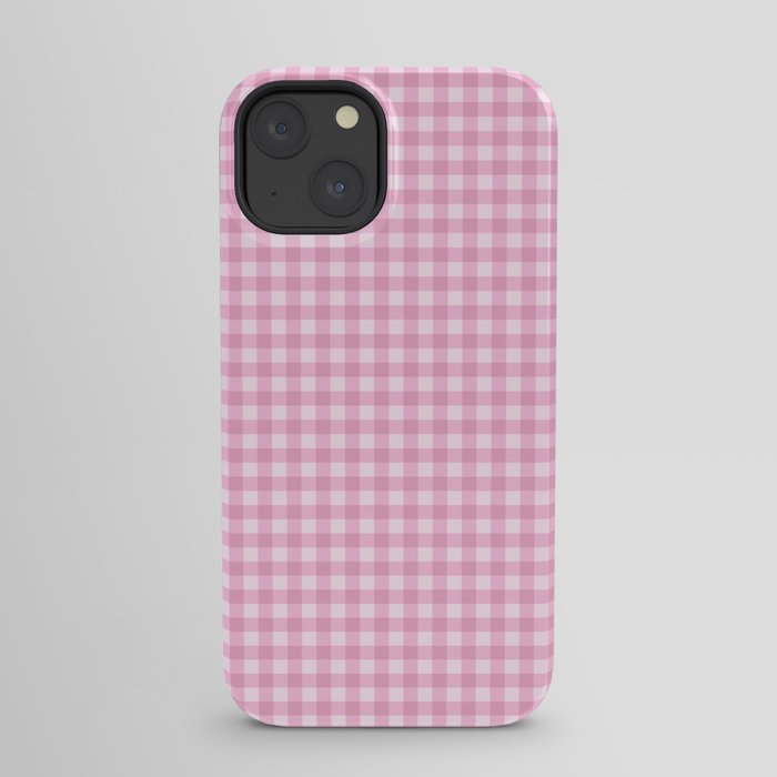Gingham Plaid Pattern - Pastel Pink iPhone Case Gallery Image 21