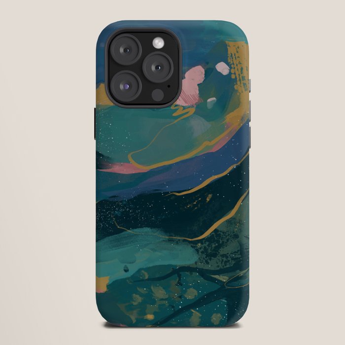 "You Are Worthy" Midnight Background iPhone Case Gallery Image 12