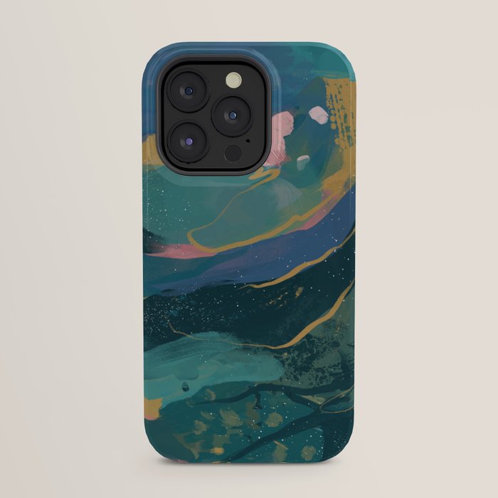 "You Are Worthy" Midnight Background iPhone Case Gallery Image 31