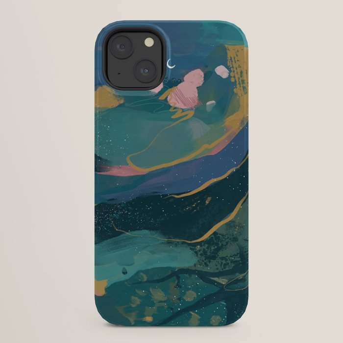 "You Are Worthy" Midnight Background iPhone Case Gallery Image 22