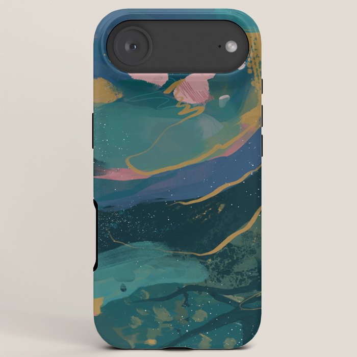 "You Are Worthy" Midnight Background iPhone Case Gallery Image 6