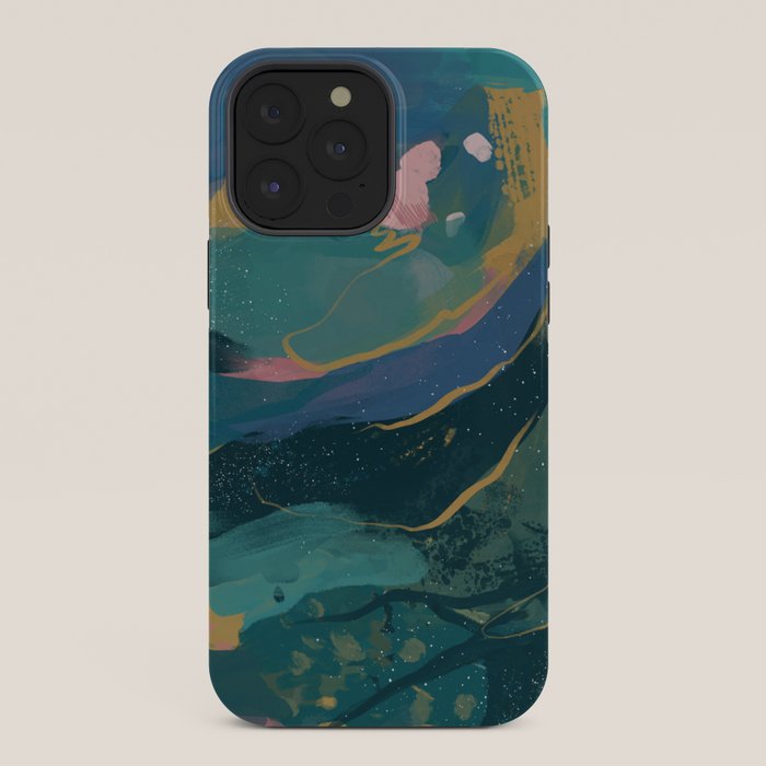 "You Are Worthy" Midnight Background iPhone Case Gallery Image 36