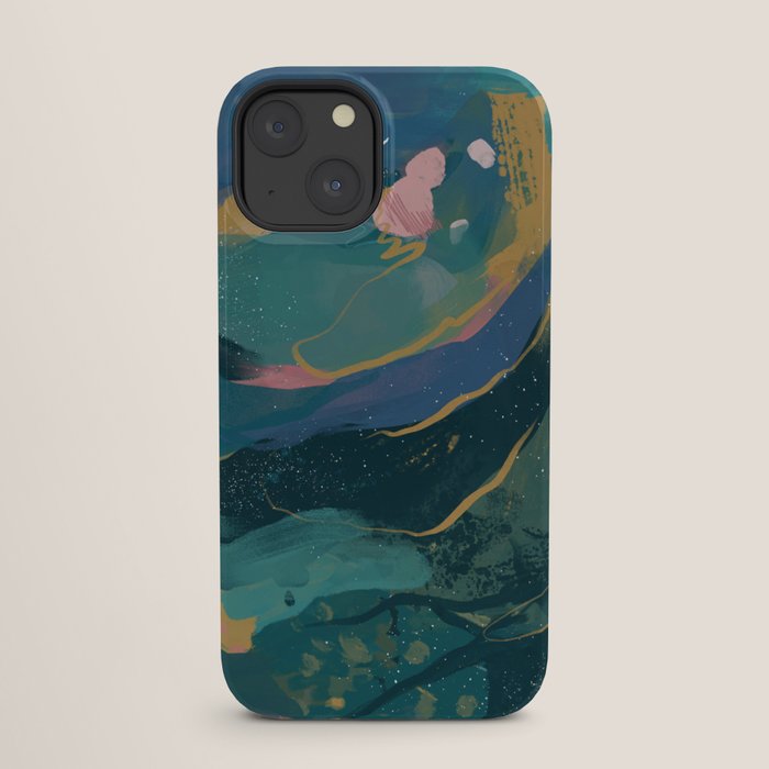 "You Are Worthy" Midnight Background iPhone Case Gallery Image 25