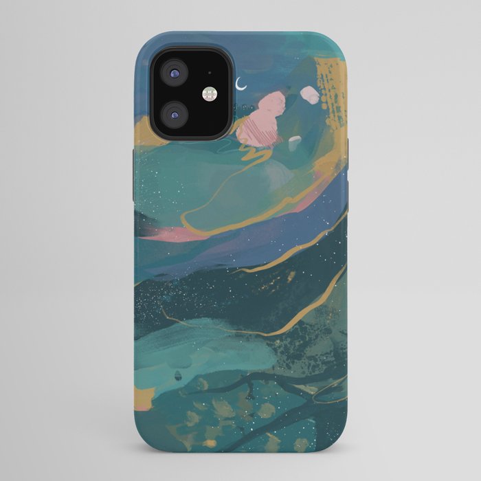 "You Are Worthy" Midnight Background iPhone Case Gallery Image 42