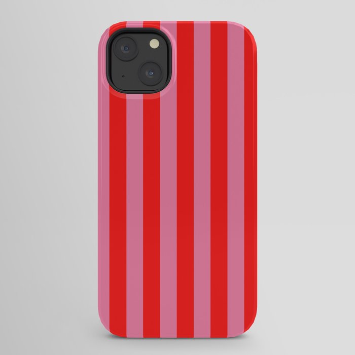 bougie pink red stripe iPhone Case Gallery Image 30