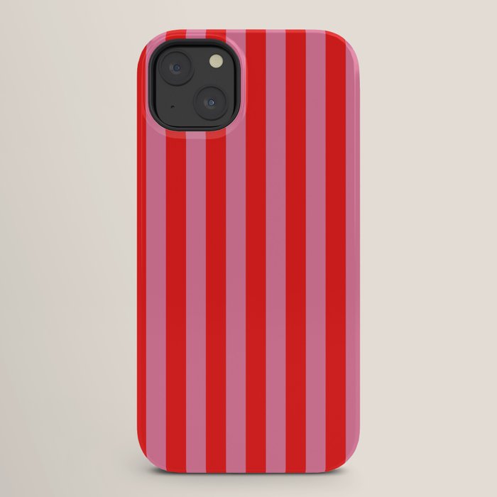 bougie pink red stripe iPhone Case Gallery Image 26