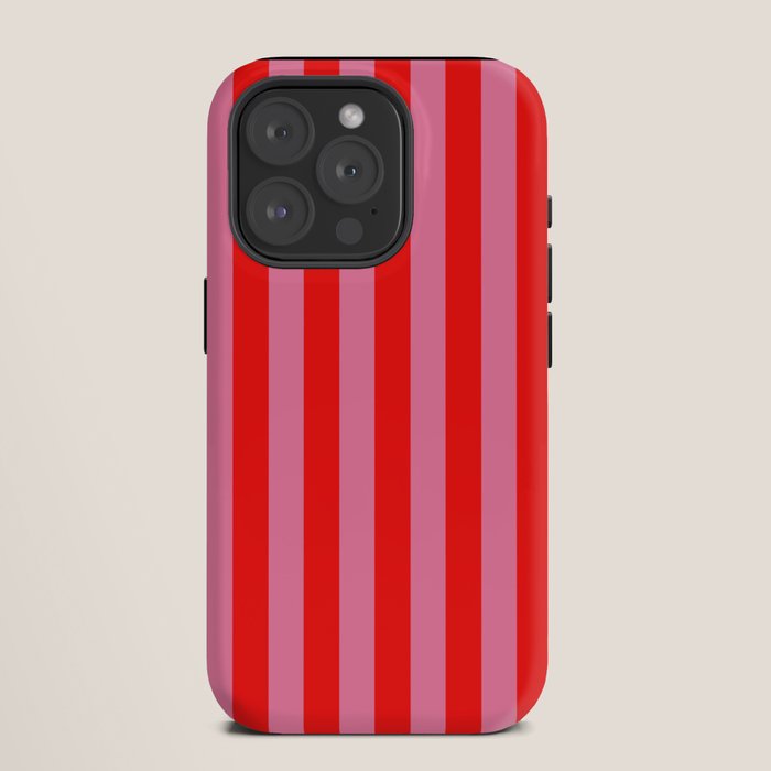 bougie pink red stripe iPhone Case Gallery Image 11