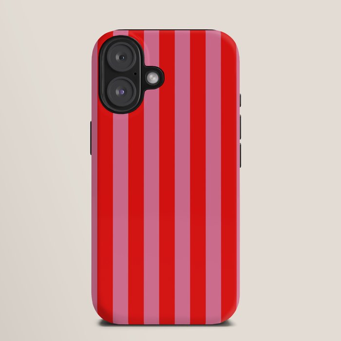 bougie pink red stripe iPhone Case Gallery Image 9