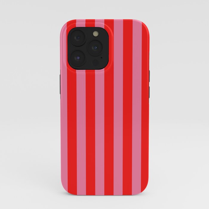 bougie pink red stripe iPhone Case Gallery Image 39