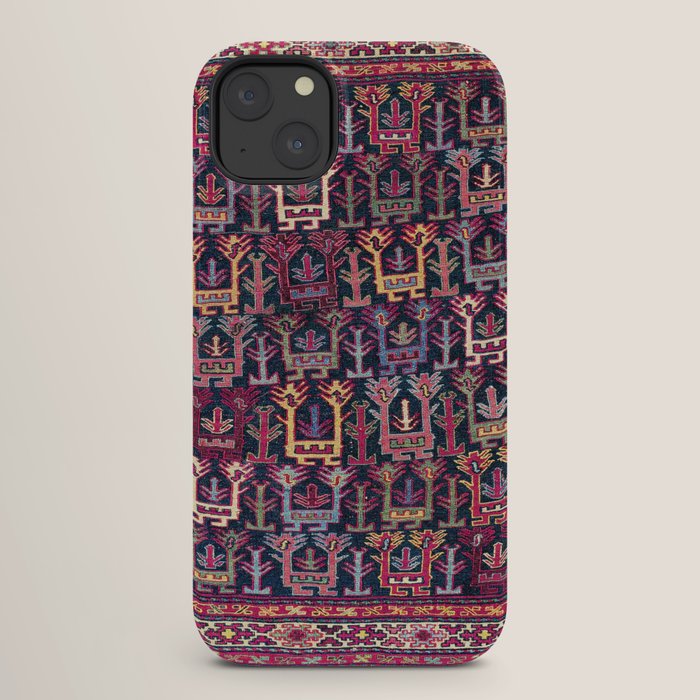 Khamseh Shahsavan Sumakh Azerbaijan Persian Tribal Bag Print iPhone Case Gallery Image 26