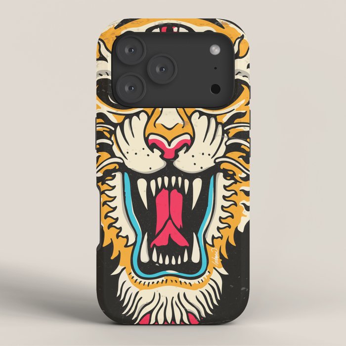 Tiger 3 Eyes iPhone Case Gallery Image 3