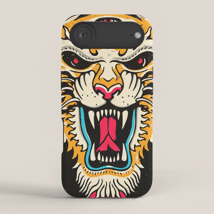 Tiger 3 Eyes iPhone Case Gallery Image 2